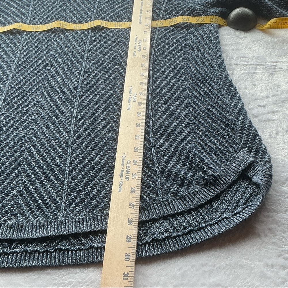 eight eight eight Blue Textured Cowl Neck Sweater - Picture 4 of 6